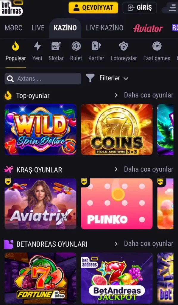 Slot oyunları